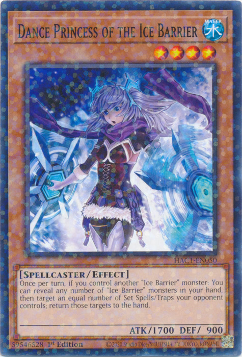 Dance Princess of the Ice Barrier (Duel Terminal) [HAC1-EN050] Common | GnG Games