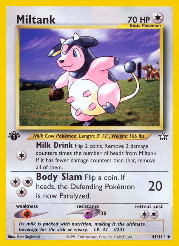 Miltank (41/111) [Neo Genesis 1st Edition] | GnG Games