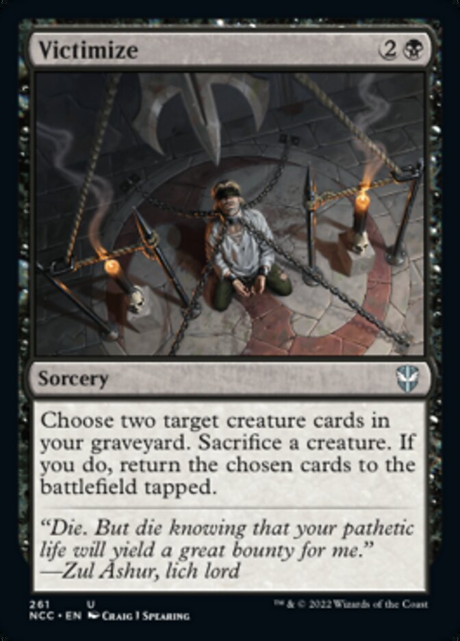 Victimize [Streets of New Capenna Commander] | GnG Games