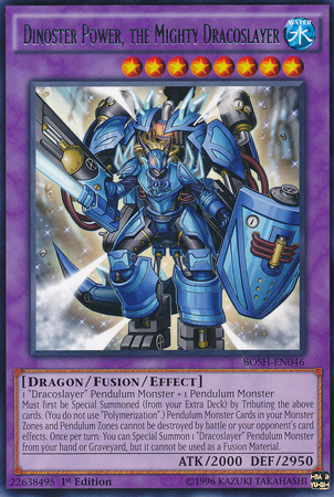 Dinoster Power, the Mighty Dracoslayer [BOSH-EN046] Rare | GnG Games