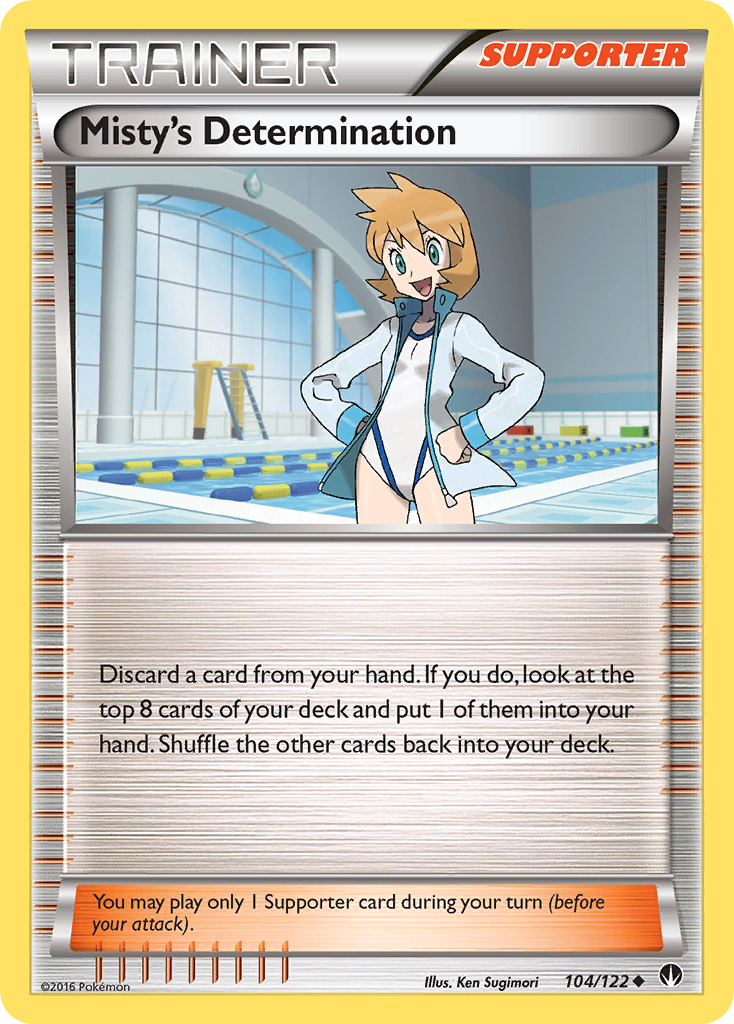 Misty's Determination (104/122) [XY: BREAKpoint] | GnG Games