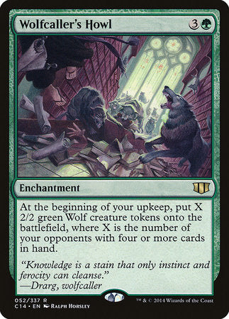Wolfcaller's Howl [Commander 2014] | GnG Games