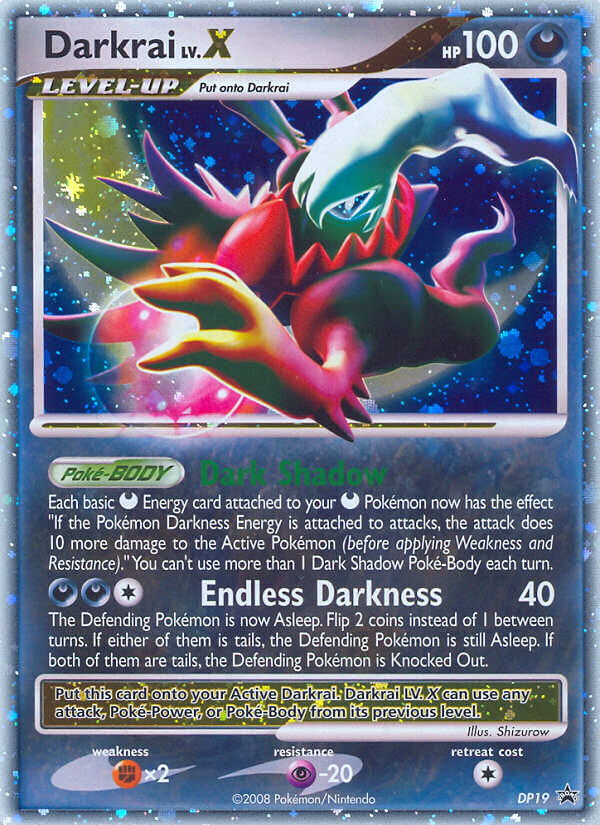 Darkrai LV.X (DP19) [Diamond & Pearl: Black Star Promos] | GnG Games