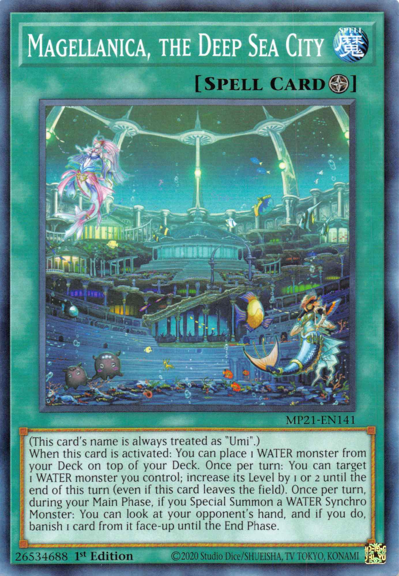 Magellanica, the Deep Sea City [MP21-EN141] Common | GnG Games