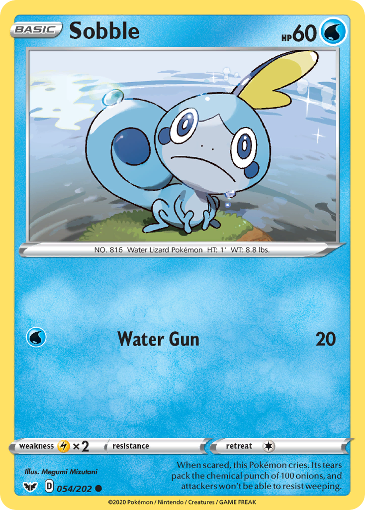 Sobble (054/202) [Sword & Shield: Base Set] | GnG Games