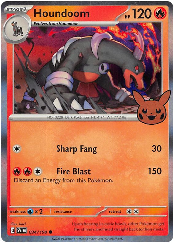 Houndoom (034/198) [Trick or Trade 2023] | GnG Games