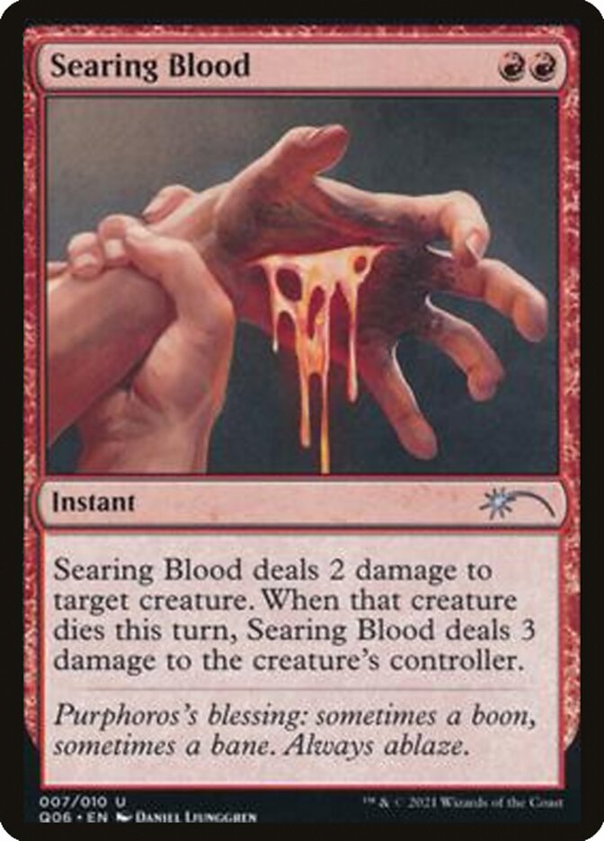 Searing Blood [Pioneer Challenger Decks 2021] | GnG Games