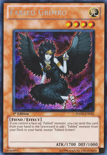 Fabled Grimro [HA02-EN032] Secret Rare | GnG Games