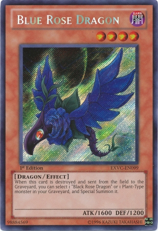 Blue Rose Dragon [EXVC-EN099] Secret Rare | GnG Games