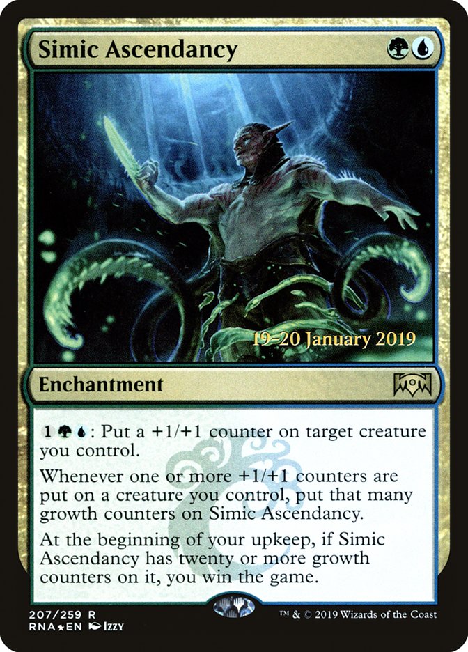 Simic Ascendancy [Ravnica Allegiance Prerelease Promos] | GnG Games