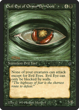 Evil Eye of Orms-By-Gore [Legends] | GnG Games