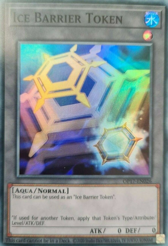 Ice Barrier Token [OP17-EN026] Super Rare | GnG Games