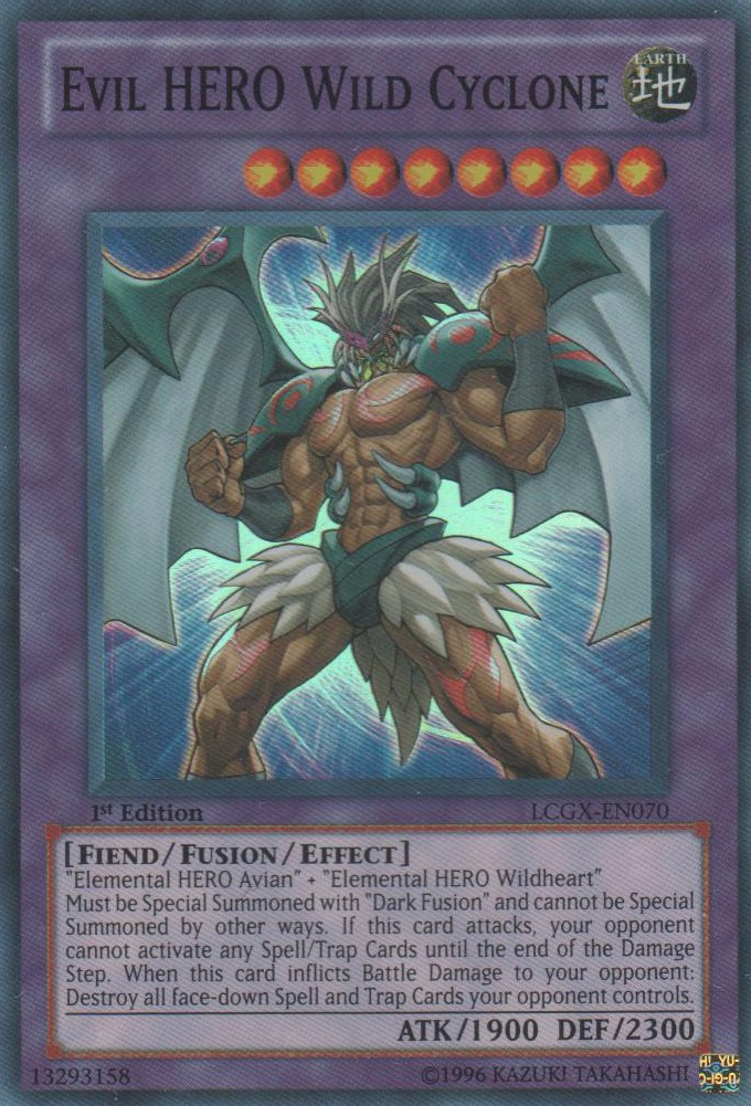 Evil HERO Wild Cyclone [LCGX-EN070] Super Rare | GnG Games