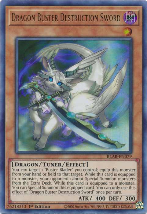 Dragon Buster Destruction Sword [BLAR-EN079] Ultra Rare | GnG Games