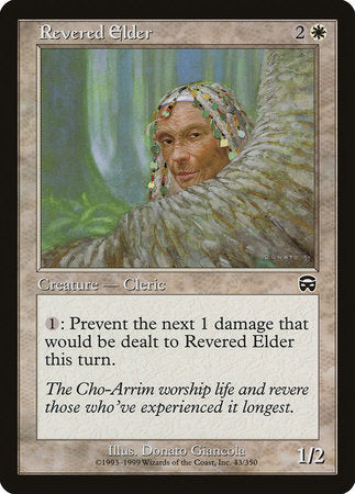 Revered Elder [Mercadian Masques] | GnG Games