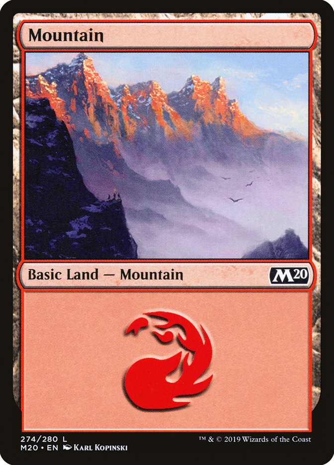 Mountain (#274) [Core Set 2020] | GnG Games