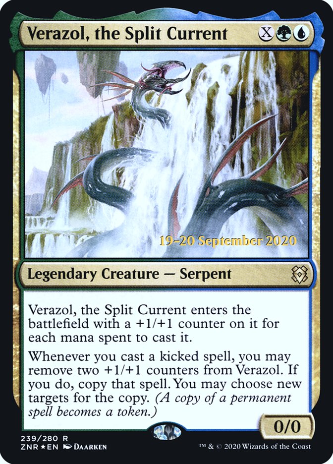 Verazol, the Split Current  [Zendikar Rising Prerelease Promos] | GnG Games