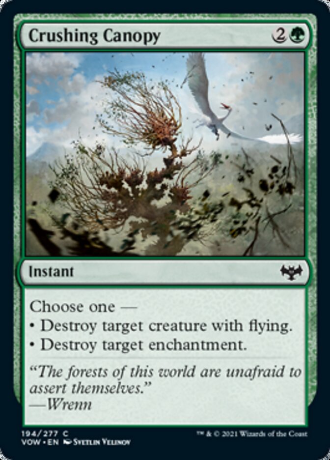 Crushing Canopy [Innistrad: Crimson Vow] | GnG Games