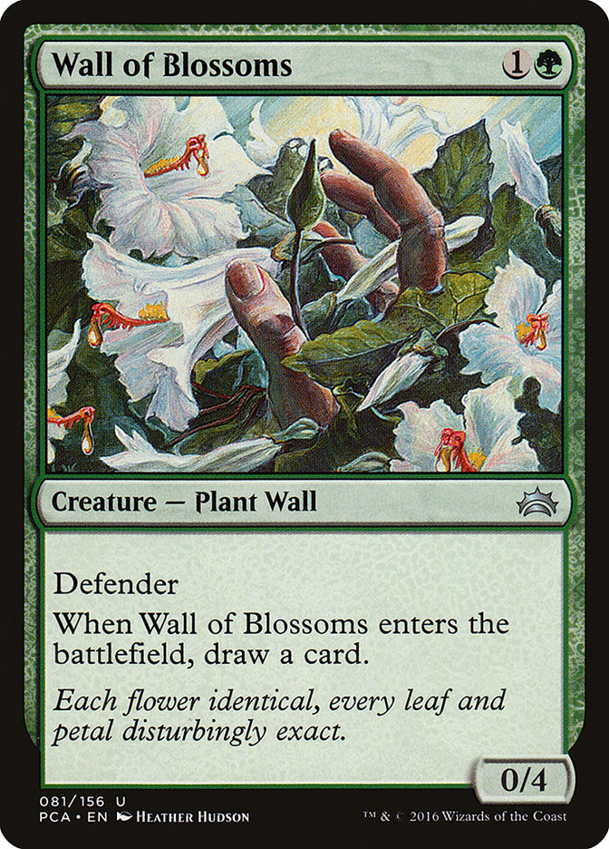 Wall of Blossoms [Planechase Anthology] | GnG Games