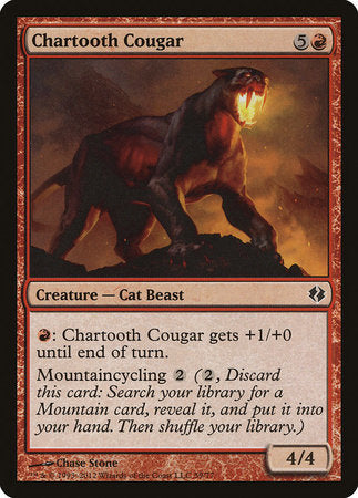 Chartooth Cougar [Duel Decks: Venser vs. Koth] | GnG Games