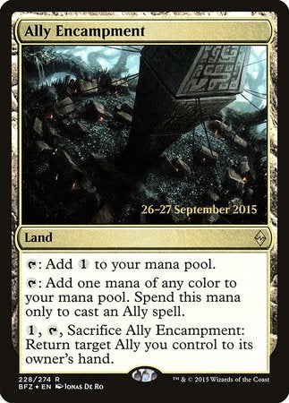 Ally Encampment [Battle for Zendikar Promos] | GnG Games