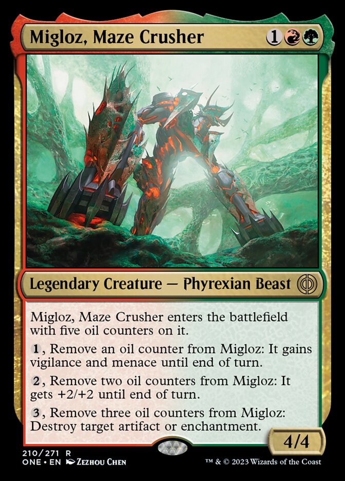 Migloz, Maze Crusher [Phyrexia: All Will Be One] | GnG Games