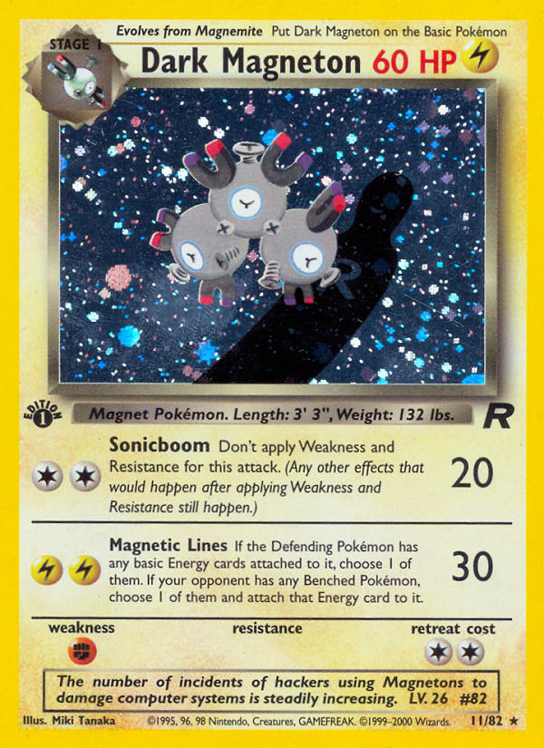 Dark Magneton (11/82) [Team Rocket 1st Edition] | GnG Games