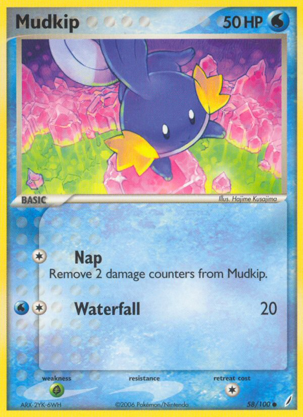 Mudkip (58/100) [EX: Crystal Guardians] | GnG Games