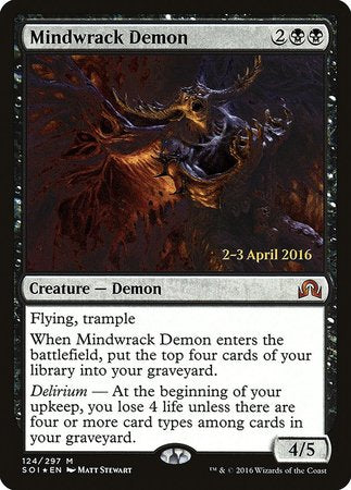 Mindwrack Demon [Shadows over Innistrad Promos] | GnG Games