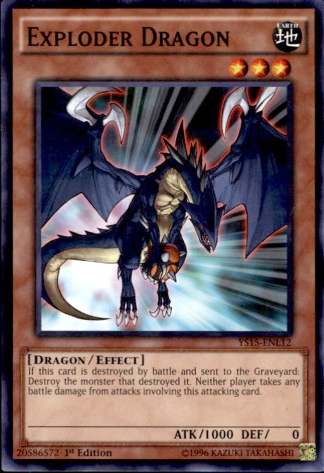 Exploder Dragon [YS15-ENL12] Shatterfoil Rare | GnG Games