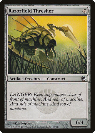 Razorfield Thresher [Scars of Mirrodin] | GnG Games