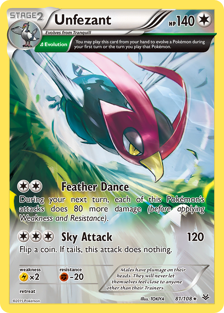 Unfezant (81/108) [XY: Roaring Skies] | GnG Games