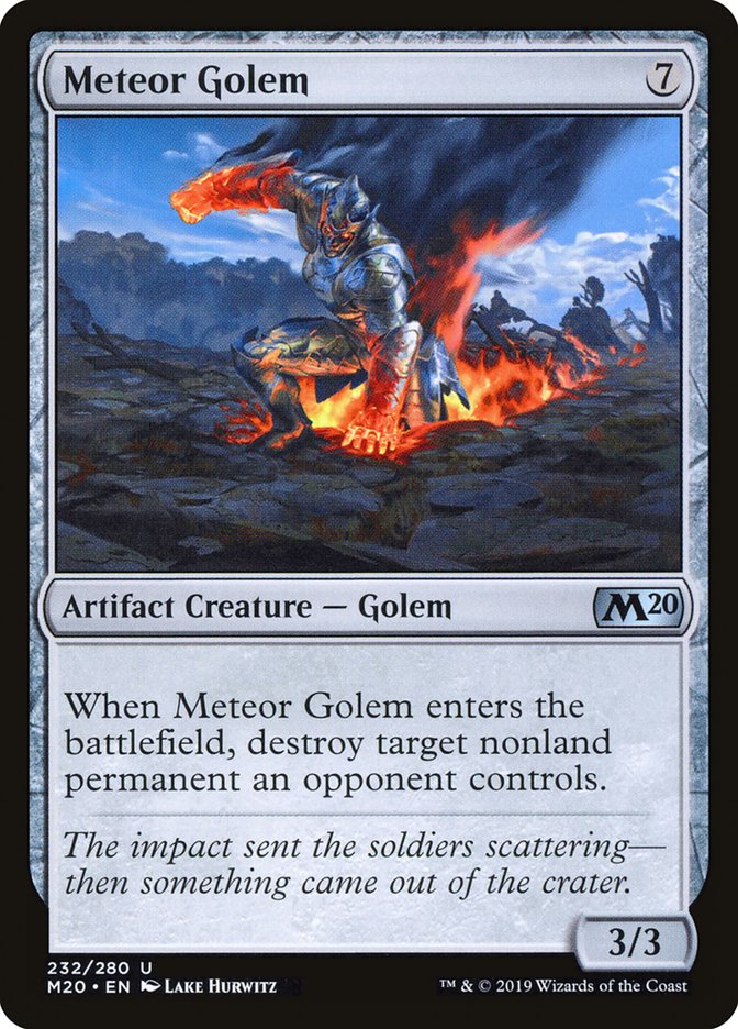 Meteor Golem [Core Set 2020] | GnG Games