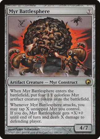Myr Battlesphere [Scars of Mirrodin] | GnG Games