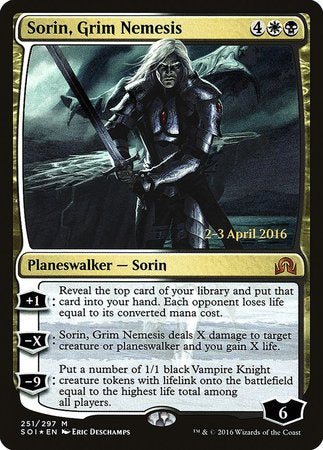 Sorin, Grim Nemesis [Shadows over Innistrad Promos] | GnG Games