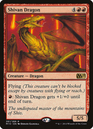 Shivan Dragon [Magic 2015] | GnG Games