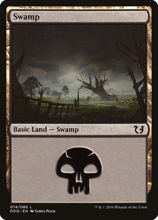 Swamp (74) [Duel Decks: Blessed vs. Cursed] | GnG Games