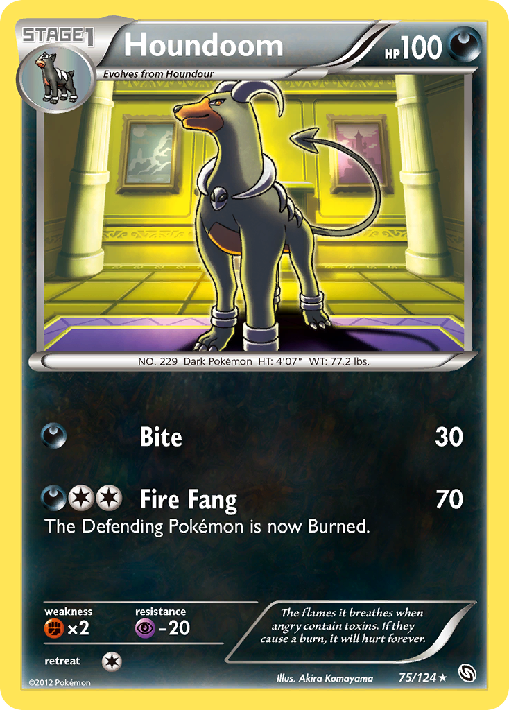 Houndoom (75/124) [Black & White: Dragons Exalted] | GnG Games