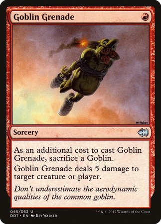 Goblin Grenade [Duel Decks: Merfolk vs. Goblins] | GnG Games