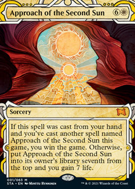 Approach of the Second Sun (Etched Foil) [Strixhaven Mystical Archive] | GnG Games