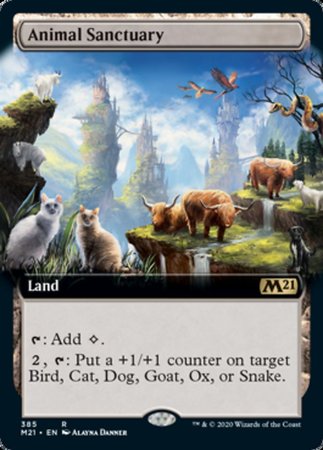 Animal Sanctuary (Extended Art) [Core Set 2021] | GnG Games