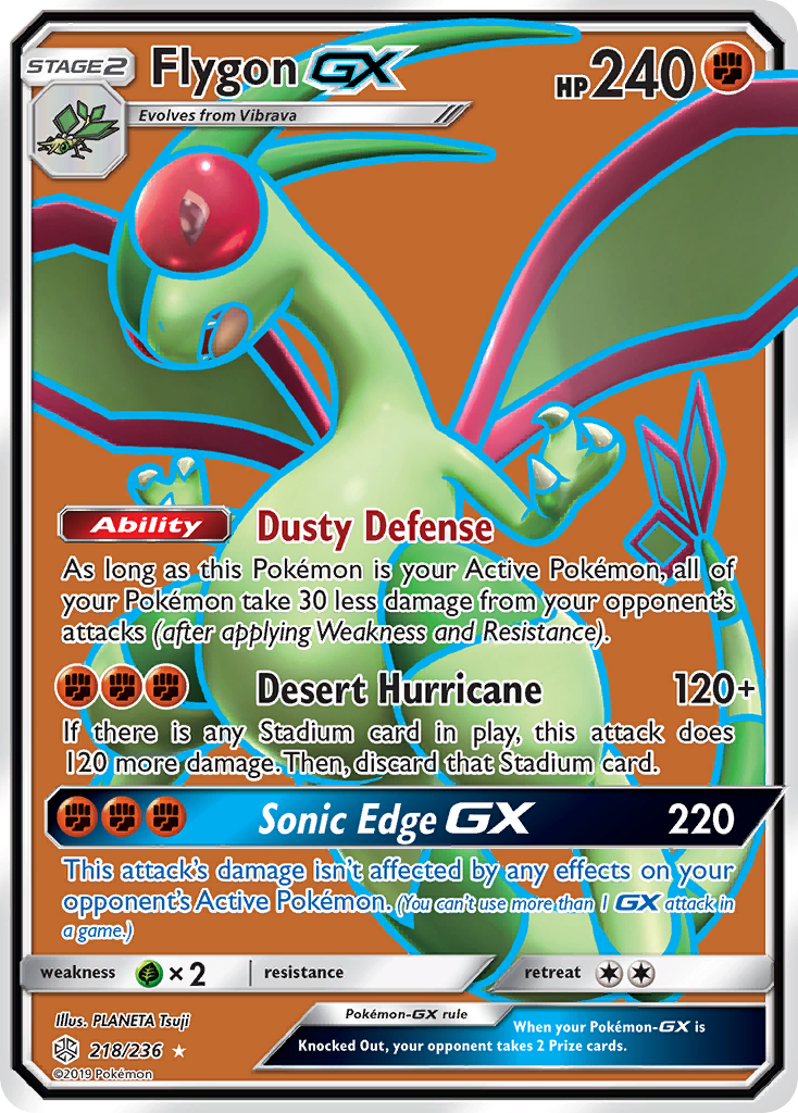 Flygon GX (218/236) [Sun & Moon: Cosmic Eclipse] | GnG Games
