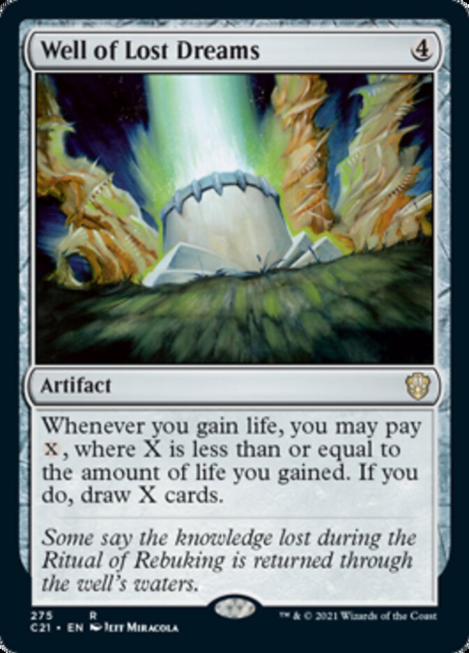 Well of Lost Dreams [Commander 2021] | GnG Games