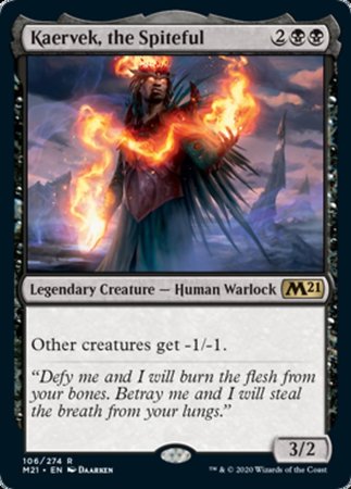 Kaervek, the Spiteful [Core Set 2021] | GnG Games
