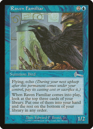 Raven Familiar [Urza's Legacy] | GnG Games