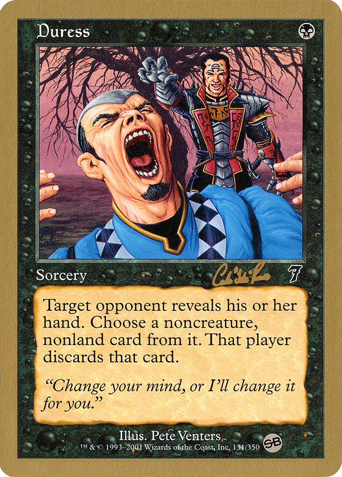 Duress (Carlos Romao) (SB) [World Championship Decks 2002] | GnG Games