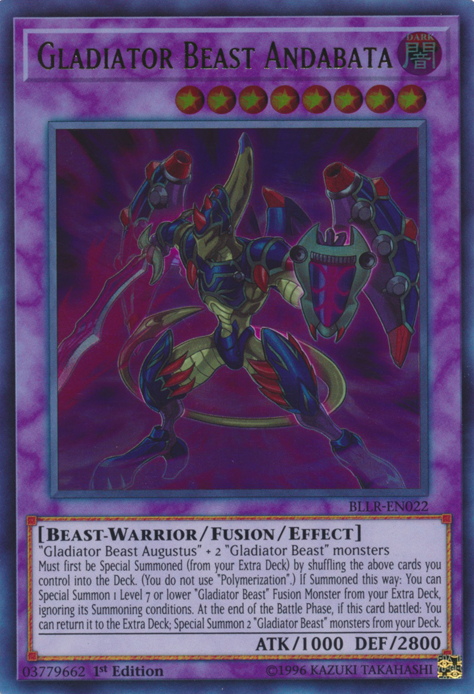 Gladiator Beast Andabata [BLLR-EN022] Ultra Rare | GnG Games