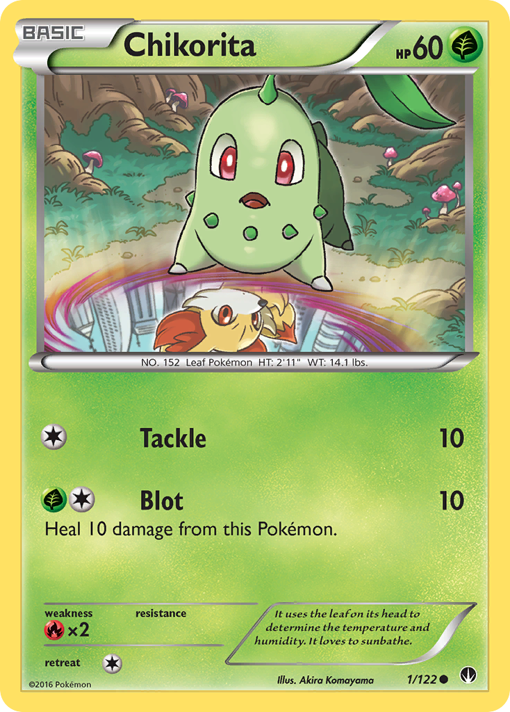 Chikorita (1/122) [XY: BREAKpoint] | GnG Games