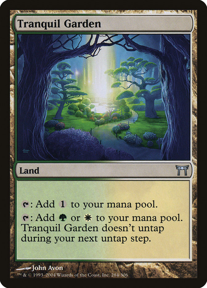 Tranquil Garden [Champions of Kamigawa] | GnG Games