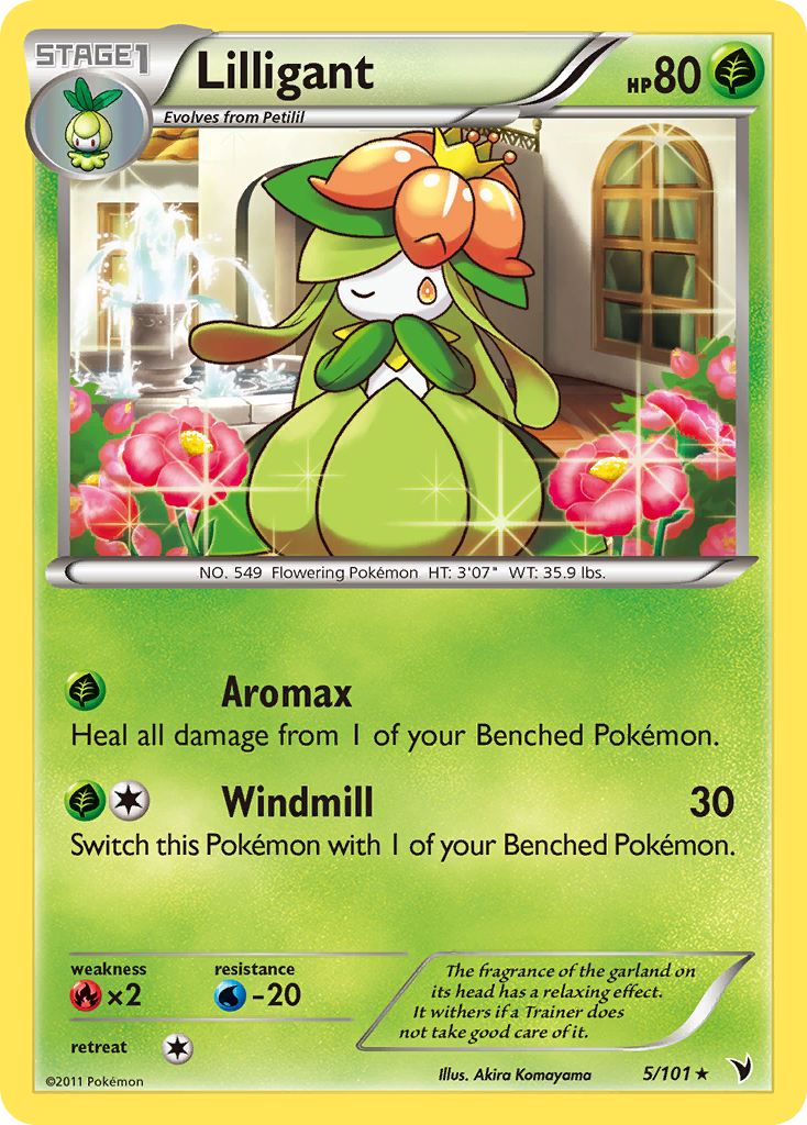 Lilligant (5/101) [Black & White: Noble Victories] | GnG Games